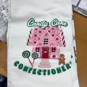Simply Southern Pink and Green Holiday Towel
